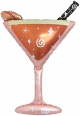 Шар Фигура, Бокал Мартини, Розовый